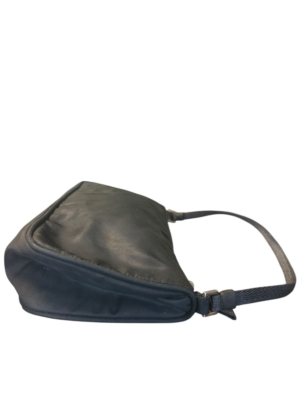 Vintage Y2K Prada Tessuto Mini Shoulder Bag with Silver Hardware - Picture 5 of 12